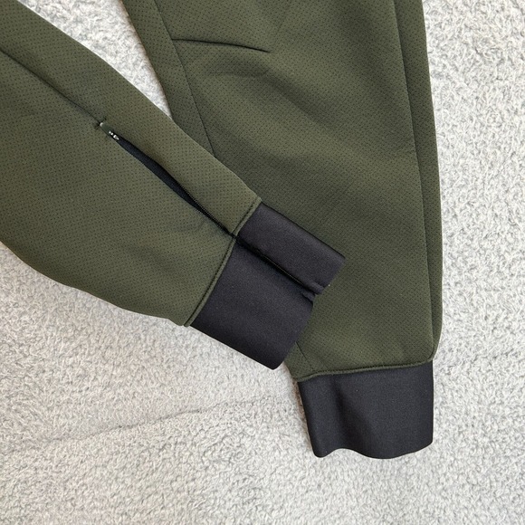 Under Armour Joggers Women Size XS Green Loose Fit Ankle Zip Athleisure Pockets - Picture 5 of 16